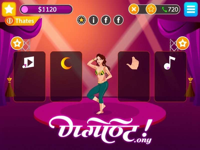 Dazzling Bollywood Gameplay Screenshot